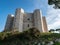 Landscape with Castel del Monte in beautiful sunset in perspective view with a trees around, favorite tourist place