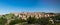 Landscape of the center of the walled city of Avila.