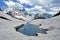 Landscape of chandernahan lake, himachal pradesh