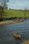 Landscape, Chatsworth Park, River Derwent, Peak District, Derbyshire,