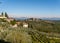 Landscape of Chianti region in Tuscan Italy