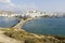 Landscape of Chora - Naxos island in a summer sunny day