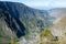 Landscape of Cirque of Cilaos on La Reunion Island