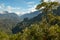 Landscape of Cirque of Cilaos on La Reunion Island