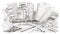 Landscape the city bird eye view sketch design for background