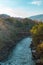 LANDSCAPE OF THE CITY OF SAN GIL IN COLOMBIA WITH THE FONCE RIVER