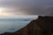 Landscape of cliffs of Mirador del RÃ­o and archipelago of Chinijo in background