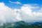 Landscape cloud and mountain