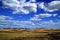 Landscape with clouds