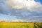 Landscape with clouds