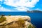 Landscape of the coast of Capo Caccia, in Sardinia