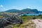 Landscape of the coast near Porticciolo