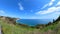 Landscape coast from Portonovo Mezzavalle, Ancona, Marche, Italy