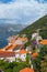 Landscape of coastal town Perast