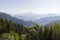 Landscape on the Coll de la botella in Andorra