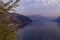 Landscape of Como Lake, Italy