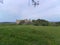 Landscape corsican and castle