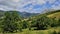 Landscape of council of Teverga in the natural park of Las Ubinas La Mesa in Asturias.