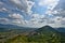 Landscape in the countryside of the Campania region, Presenzano.