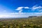 Landscape countryside of Sicily near by Segesta