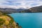 Landscape of Coyhaique valley with beautiful mountains view, Patagonia, Chile, South America