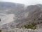 Landscape of crater mountain Tangkuban Perahu