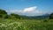 Landscape of Crni Vrh Black Peak mountain in eastern Serbia, near the city of Bor