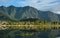 Landscape of Dal Lake in Srinagar, India