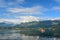 Landscape of Dal Lake in Srinagar, India