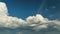 Landscape of dark cumulonimbus clouds like volcano eruption on stormy sky during heavy thunderstorm