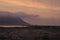 Landscape at dawn in Cabo de Gata natural park