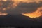 Landscape at dawn in Cabo de Gata natural park