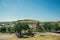 Landscape with the de Santa Luzia Fort on hilltop