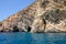 Landscape detail of Paleokastritsa ocean cliffs, Corfu