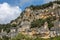 Landscape of the Dordogne river valley between La Roque-Gageac and Castelnaud, Aquitaine