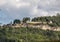 Landscape of the Dordogne river valley between La Roque-Gageac and Castelnaud, Aquitaine