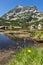 Landscape of Dzhangal peak and Banski lakes, Pirin Mountain