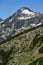 Landscape with Dzhangal peak in Pirin Mountain