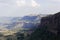 Landscape in the Ethiopia near Debre Libanos.