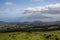 Landscape of Faial with Pico island in background, Azores