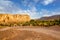 Landscape of Fint oasis near the city Ouarzazate