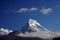 Landscape Fish tail of Mt. Machapuchare, Machhapuchchhre or Machhapuchhre is a mountain in the Annapurna Himalayas