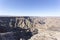 The landscape of fishriver canyon