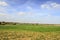 Landscape in flanders fields belgium sky and clouds farm