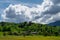 Landscape of french Alps, Haute Savoie