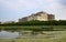 The landscape of the gardens of the royal palace of Venaria