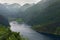 Landscape of Geirangerfjord fjord Norway