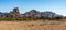 Landscape in Gheralta near Abraha Asbaha in Northern Ethiopia, Africa