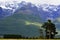 Landscape of Glenorchy New Zealand NZ NZL