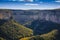 Landscape of Gorges de l`Ardeche in France